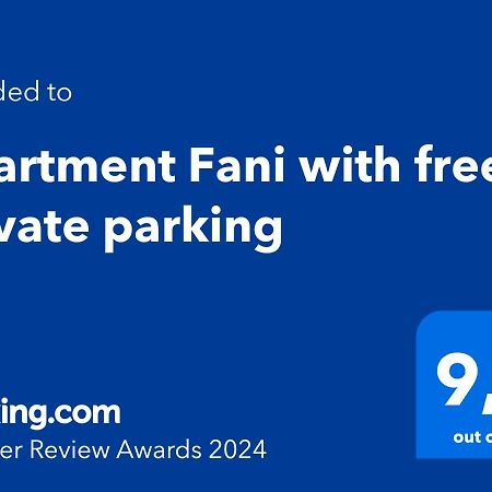 Apartment Fani With Free Private Parking Ντουμπρόβνικ Εξωτερικό φωτογραφία